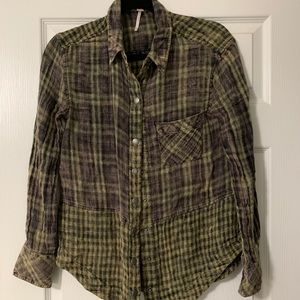 Free people button down